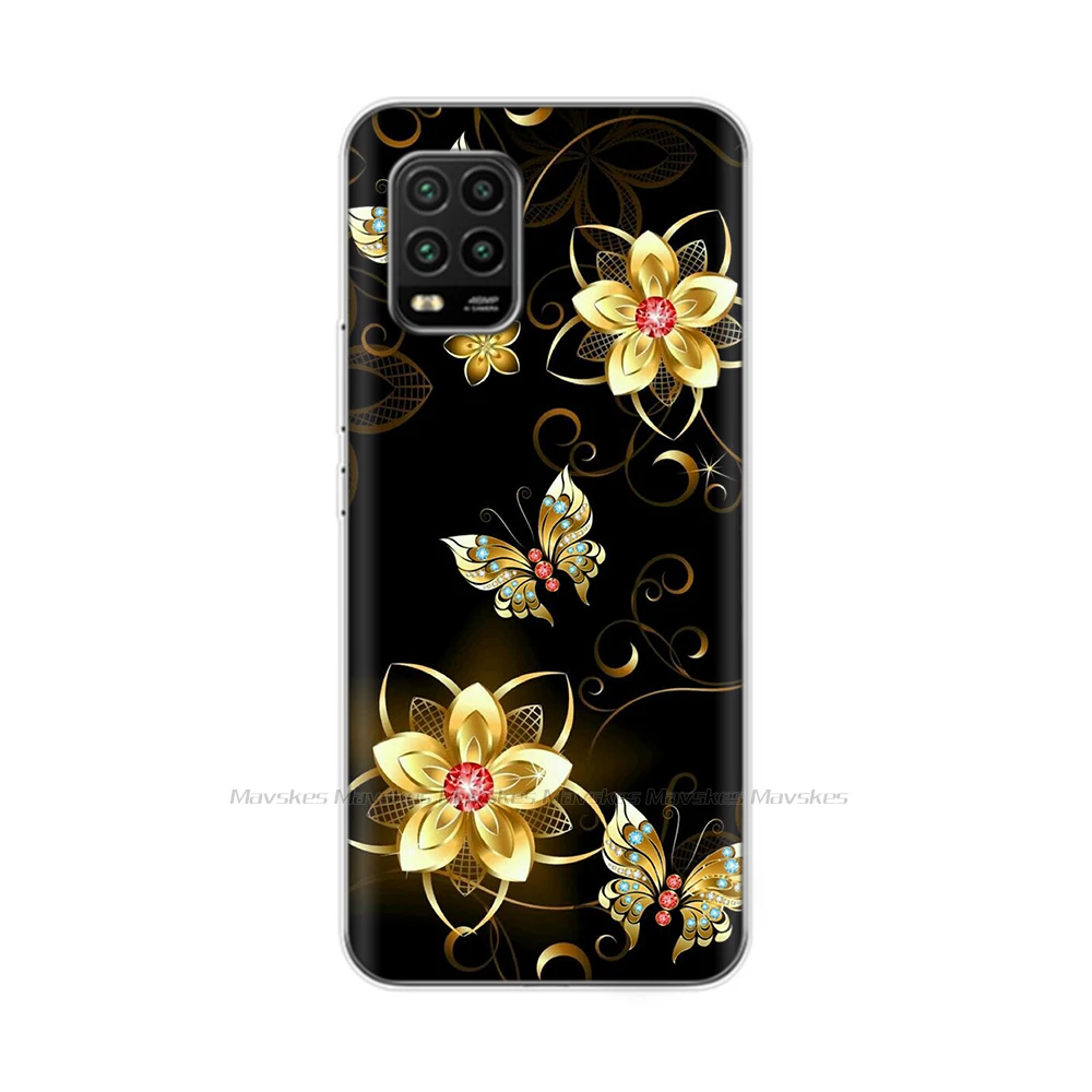 For Xiaomi Mi 10 Lite Case 6.57" Silicon Soft Tpu Back Cover for Xiaomi Mi 10 Lite 5G 10Lite Phone Case Shell Bumper Funda Coque 