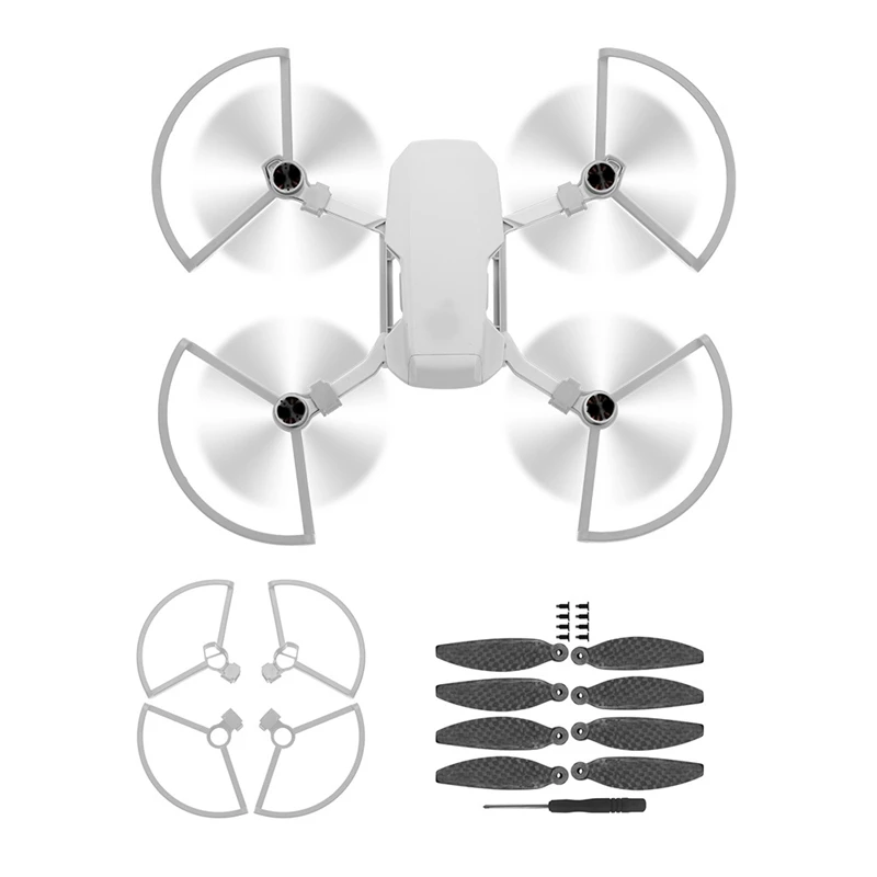 Buy Drone Propeller Prop Protector Propeller Guard Protection Ring Replacement Blades Set for DJI Mavic Mini