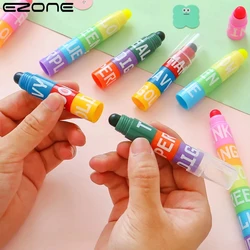 Zone – ensemble de stylos marqueurs d'épissure 12 couleurs, 2 pièces, surligneur d'épissure, stylo de couleur, Crayons de dessin, papeterie pour étudiant, cadeau de retour à l'école 