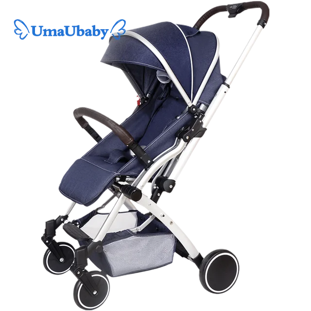 $US $228.48  Baby Stroller Lightweight Travel Tourism Folding Trolley Can Sit and Lie High Landscape Suitable fo