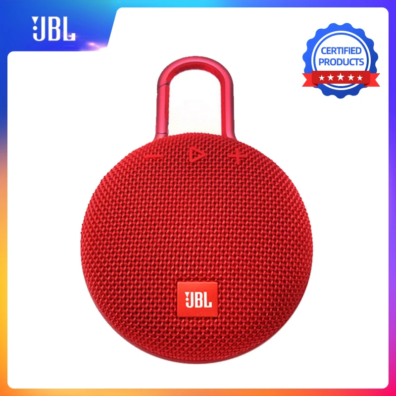 Портативный динамик JBL Clip 3 оригинальный беспроводной Bluetooth IPX7 водонепроницаемый