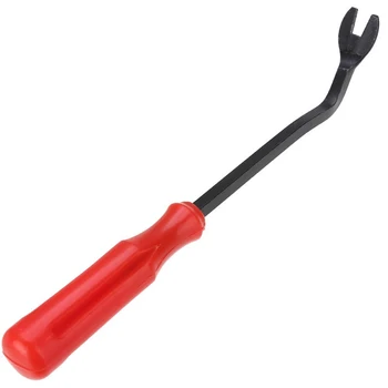 

Car Panel Trim Board Interior Decor Panel Rivets Clip Puller Plier Fastener Removal Tool 6 Inch Red Handle 220mm