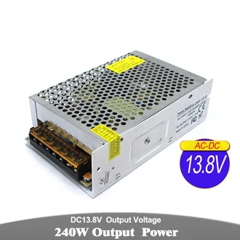 

Regulated 13.8V 240W Power Supply Switching Driver Transformer 220V 110V AC DC13.8V Power Source for Monitor Machinery CNC CCTV