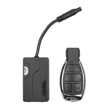 

GPS Tracker+Remote Control Tracker Real-time Tracking Device Waterproof IP67 Locator Scooter Car Arming Disarming Alarm Locator