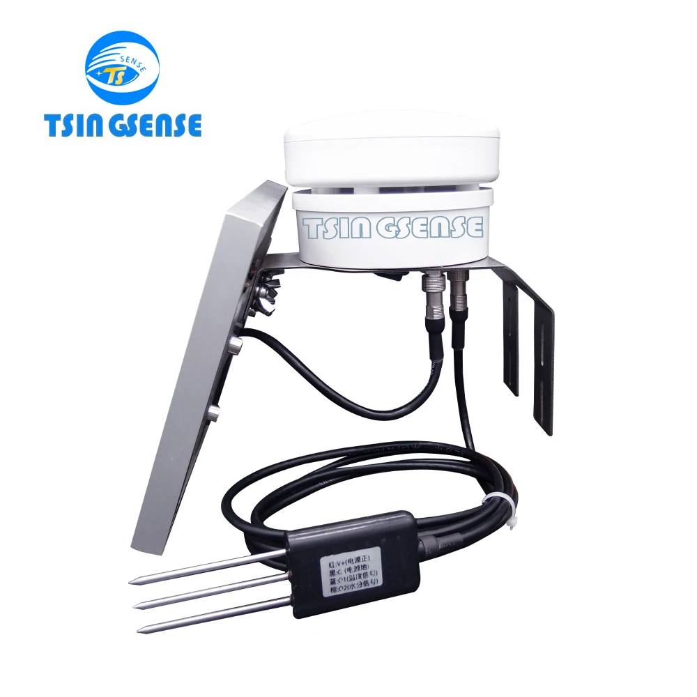 US $1.615.00 WAS1000 Wireless Professional Soil Moisture Station Soil Temperature And Humidity Sensor