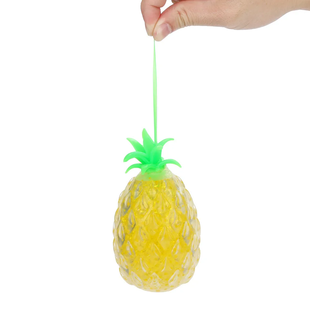 Имитация ананаса сжимающая игрушка губчатая бусина Squishies ананас сжимаемая игрушка давление снятие стресса игрушки подарки