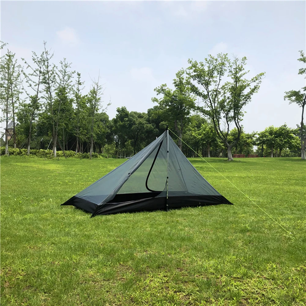 

Pyramid Tent Camping Tent Outdoors Bedding Hiking Green Single Mosquito Net Hunting Durable Hanging Bed Folding Tent