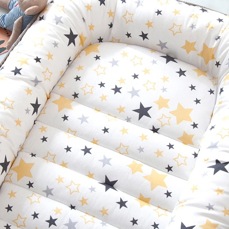 Portabl babi bed Cotton Baby isolation protection Foldable and detachable babi travel bedmosquito net babi bed for newborn 1T