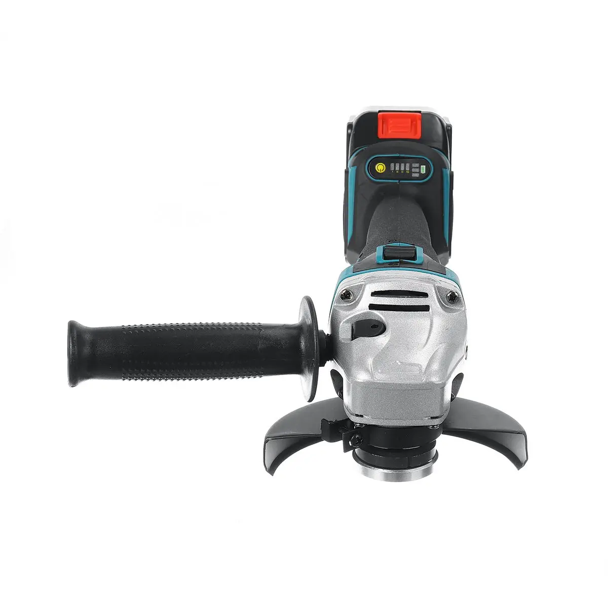 Drillpro 125MM Brushless Electric Angle Grinder 4 Speed Cutting Machine Power Tool +Lithium-Ion Battery For Makita 18V Battery 6