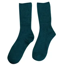 Женские носки, Осень-зима, хлопковые полосатые короткие носки, Повседневная Уличная одежда, счастливые носки, женские милые носки для девочек, зеленые