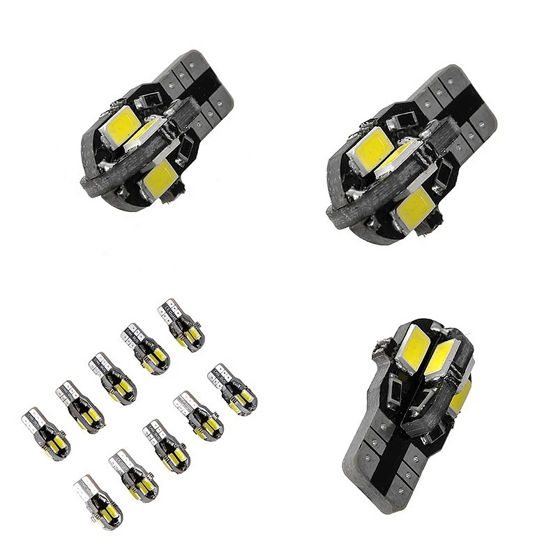 T10 194 168 W5W 5730 8 Led Smd белый интерьер автомобиля боковой Клин светильник лампа