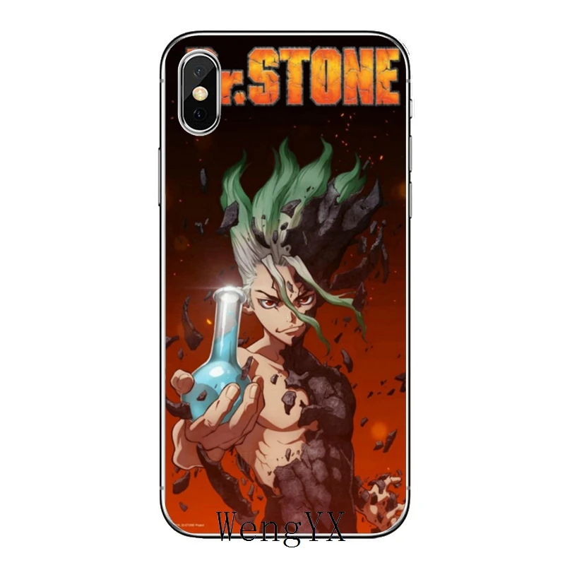 Dr. stone аниме для iPhone XR X XS Max 8 7 6s 6 plus SE 5s 5c 5 iPod Touch аксессуары чехол для телефона - Цвет: dr.-stone-anime-A-09