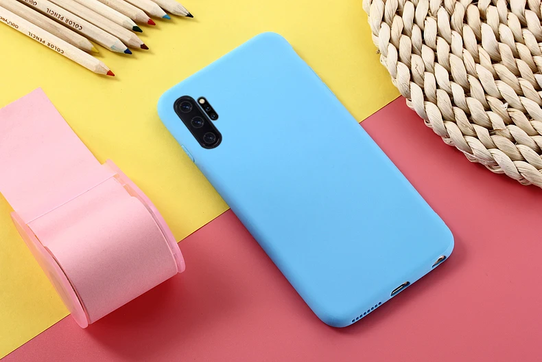 Чехол TRISEOLY для samsung Galaxy Note 10, чехол Note10 Plus, простой однотонный Мягкий силиконовый чехол для телефона samsung Note 10, чехол
