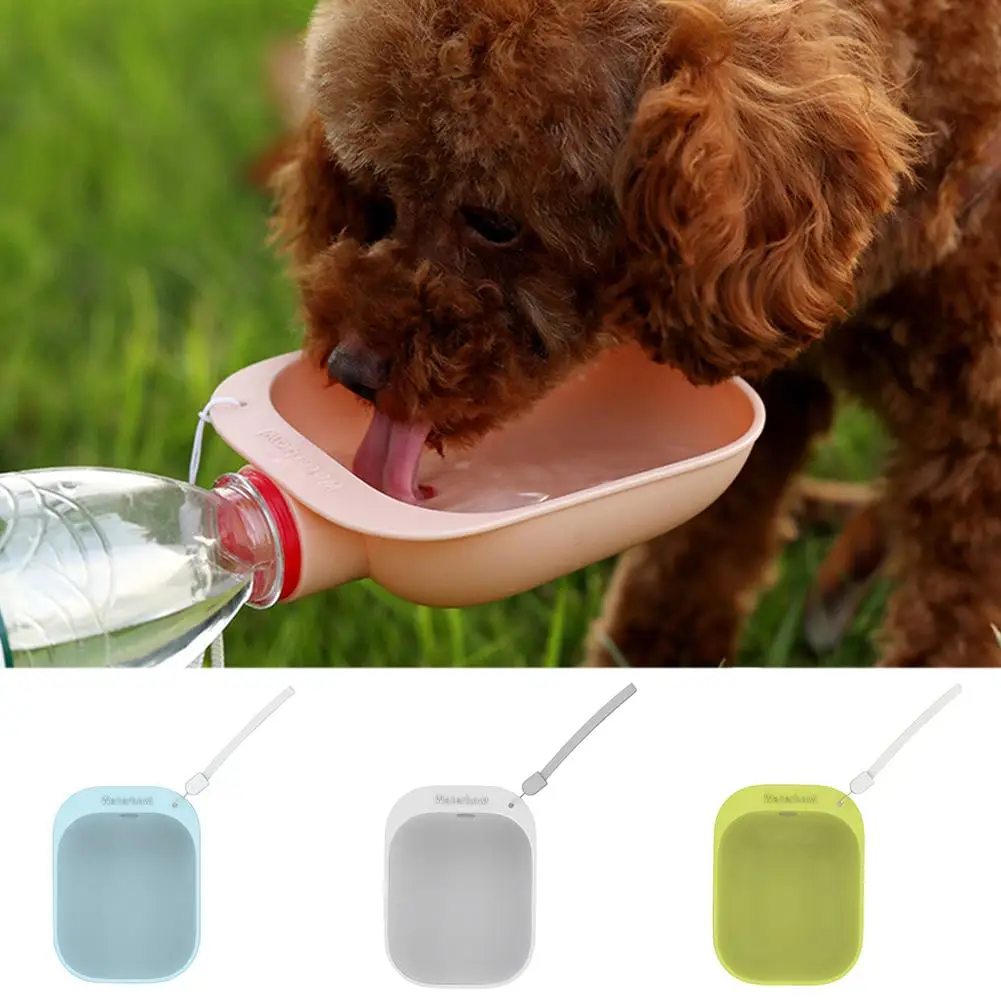 Portable font b Pet b font Dog Feeders font b Pet b font Dogs Puppy Water