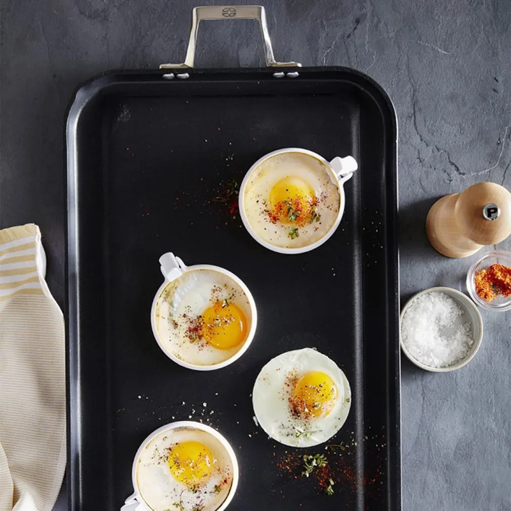 Круглая антипригарная домашняя кухонная посуда, сковорода для яиц, наружная кухонная посуда, посуда для приготовления блинов