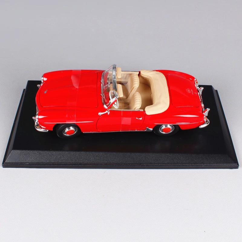 Модель автомобиля Maisto 1:18 Mercedes Benz 1955 190SL Coupe из сплава коллекционная игрушка в