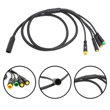

120cm 1T4 E-Bus Wiring Harness Cable For BaFang BBS01B BBS02B BBSHD Kits Wire Harness Cable Ebike Wiring Harness Cable Ebike Acc