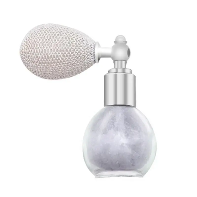 Макияж хайлайтер порошок распылитель блеск Тени для век парфюмерный распылитель бутылка рассыпчатая пудра водонепроницаемый стойкий подарок для девочек