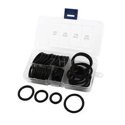 

35 x Replacement Flexible Rubber Seal O Ring Spacer Assortment 4mm 4 Size