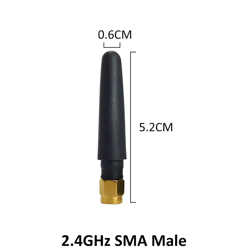 2pcs 2 4 GHz Antenna wifi 5dBi SMA Male Connector 2 4ghz antena for Router Wi 2