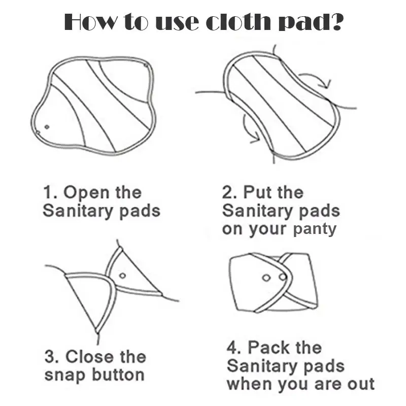 How To Wear Sanitary Pads