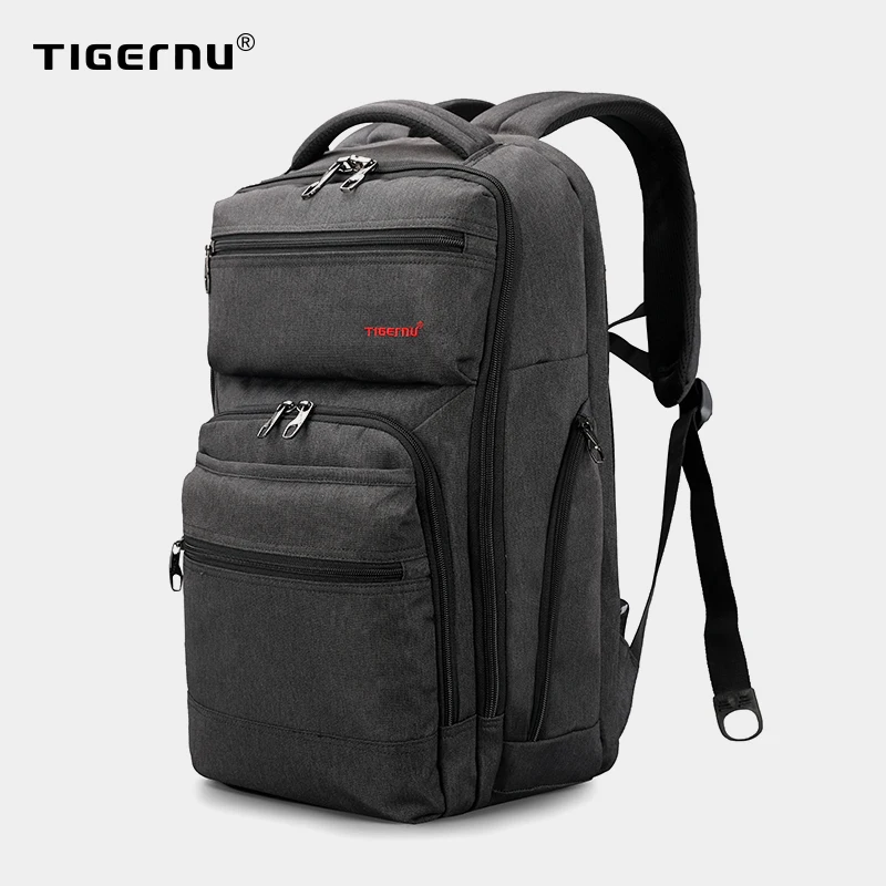 Tigernu Brand 29L Anti Theft Men Fashion USB Charger Male Mochila 15.6inch Laptop Bag Backpacks Travel Casual Schoolbag For Boy