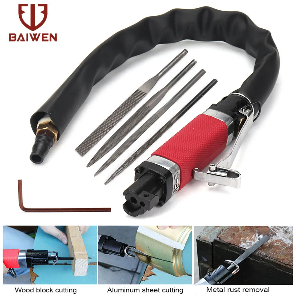 Durable AF-5 Dual-purpose Reciprocating Air Saw Power File Tool Pneumatic Sharpening Trimming Cutting Grinding Machine paradise umbrella windproof umbrella creative folding umbrella dual purpose men umbrella double wind increase durable water repe