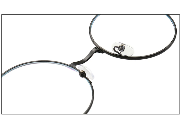 Женские очки, оптическая оправа, металлическая круглая оправа, прозрачные линзы, синий светильник, очки для мужчин, компьютерные очки, игровые очки