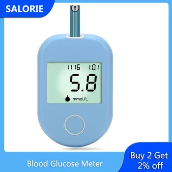 

Blood Glucose Meter Glucometer Kit Diabetes Tester 50 Test Strips Lancets Medical Blood Sugar Meter Glucometro