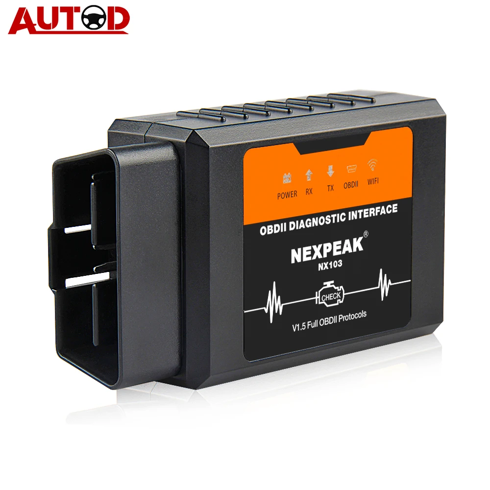 ELM327 1,5 V OBD2 сканер WI-FI PIC18F25K80 ELM327 автомобильный диагностический инструмент для Android/IOS/iPhone/Windows ELM 327 OBD 2 диагностики OP COM Автосканер