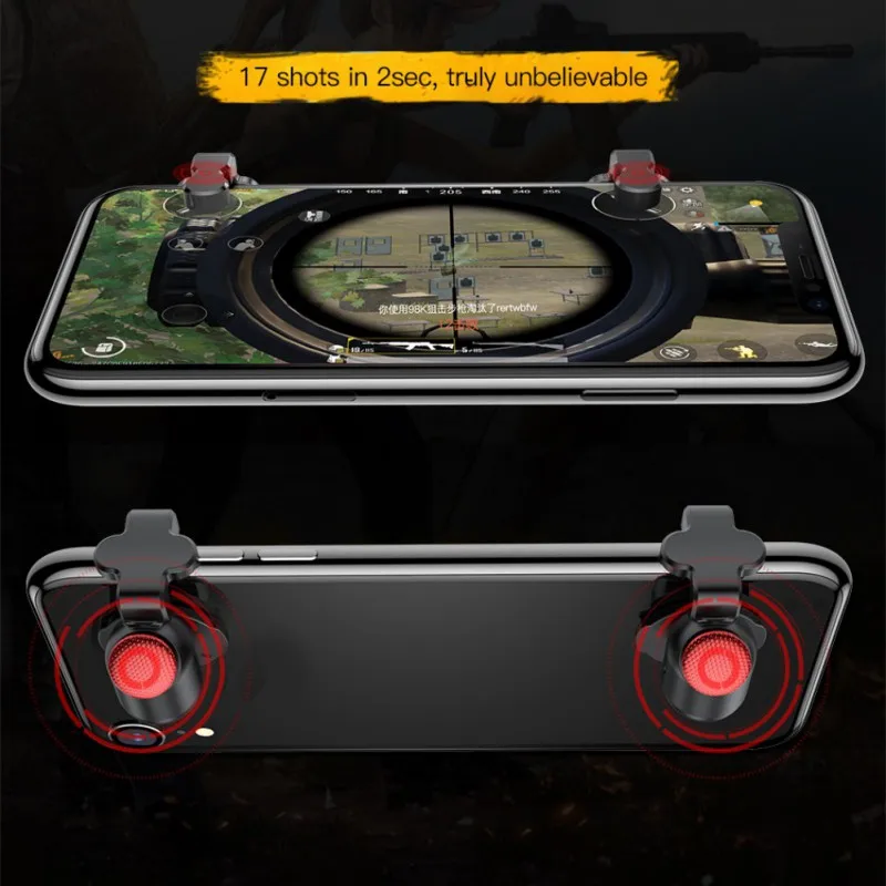 Игровой джойстик для PUBG джойстик триггер Кнопка огня Aim L1 R1 ключ L1R1 шутер контроллер для PUBG мобильный телефон игровой коврик горячая распродажа
