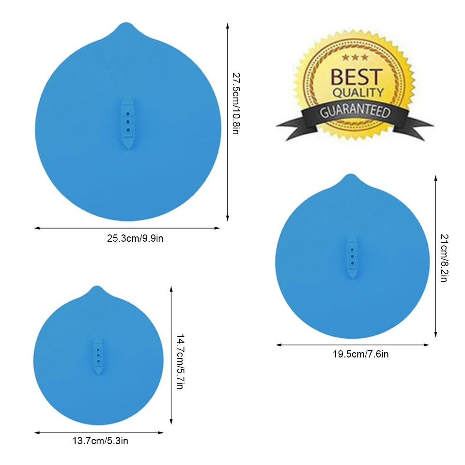TEENRA, 3 шт, силиконовая крышка для кастрюли, пароварка, форма для еды, свежие крышки, Reuable, силиконовая крышка, Многофункциональная крышка для чаши, кухонные инструменты