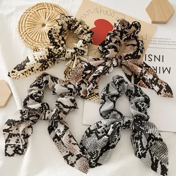 

New Arrival Leopard Hair Ties Fashion Sexy Hair Accessories Fashion Scrunchies Elastic Hairband Girls Rubber Band Lady Headwear