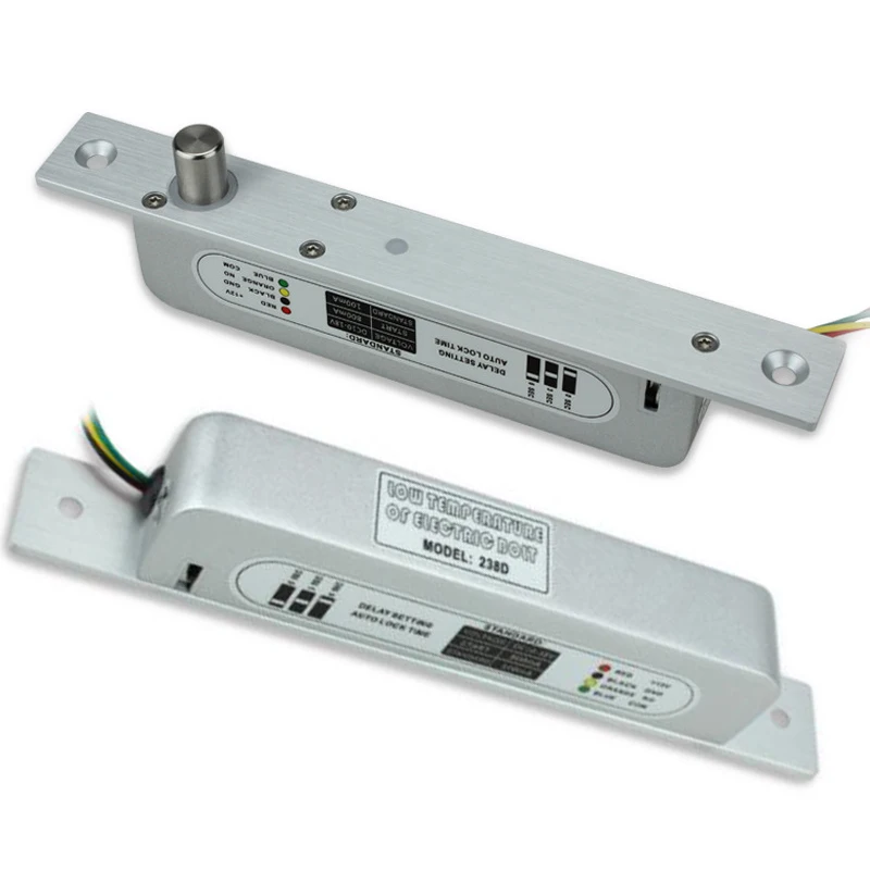 Низкая температура Электрический замок алюминиевый задержка контроля доступа 2/4