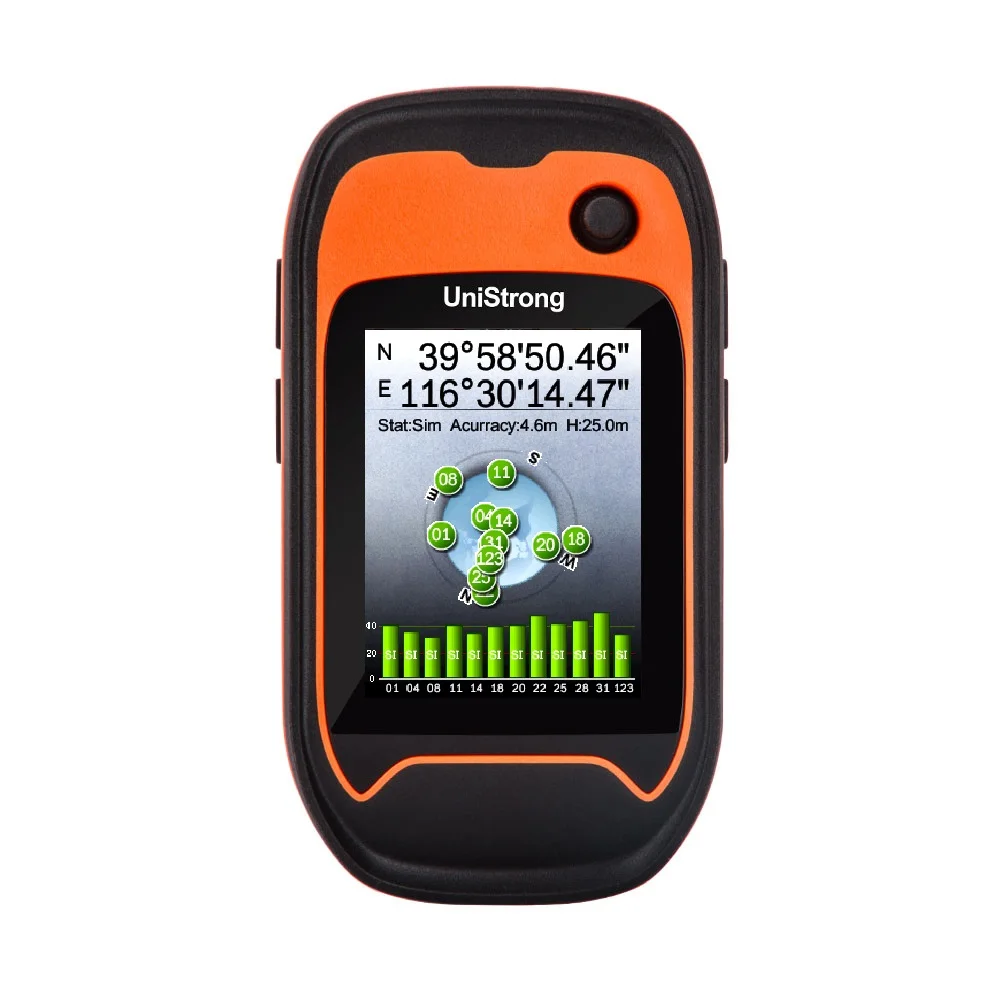 JISIBAO G120 профессиональный ручной GPS навигатор для позиционирования наружного