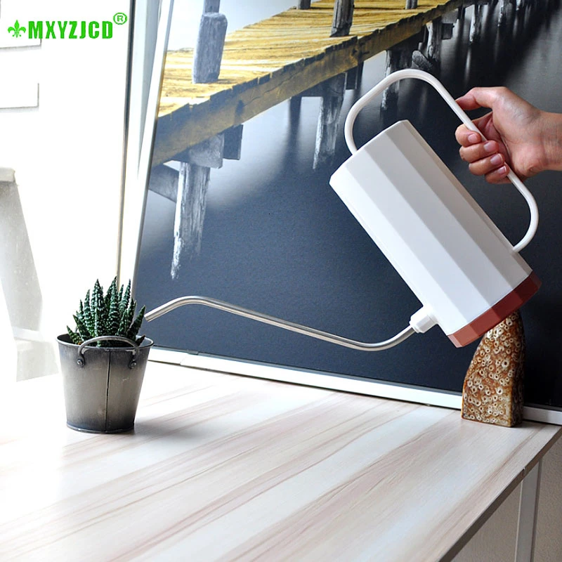 

Stainless Steel Long Mouth Plastic Watering Can Garden Plant Large Capacity Sprayer Home Flower Irrigation Tool