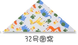 1 шт. нагрудники для малышей Smock Infant Burp Cloths мультфильм слюнявчик полотенце детские принадлежности для еды мягкие детские вещи - Цвет: 32