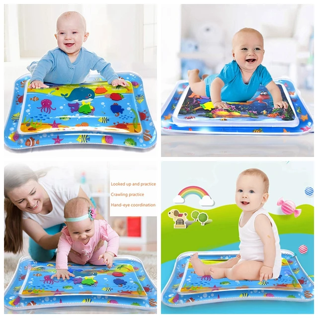 Baby Water Mat Inflatable Cushion Infant Toddler Water Play Mat for Children Early Education Developing Baby Toy Fun Summer Toys 2