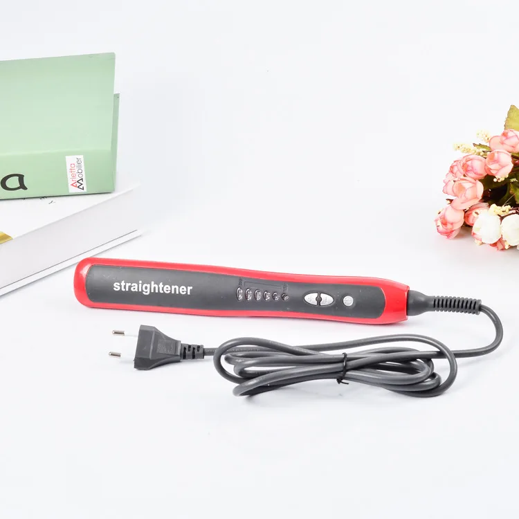 

2020 New Arrival Hair Comb Temperature Control Straight Comb Anti-scald Curly Hair Straightener Flat Irons 2 in 1