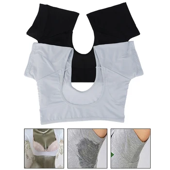 

1Pc T-shirt Reusable Women Washable Underarm Armpit Sweat Pads Perfume Absorbing Sweat Absorbing Dress Shield Shield Armpit Pads