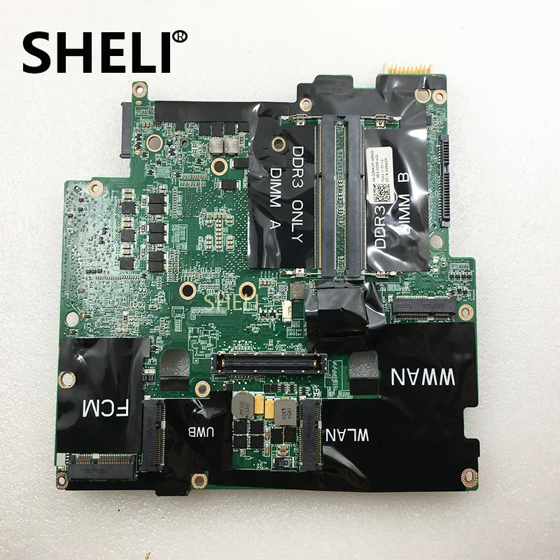 Материнская плата M6500 для ноутбука DELL motherbard CN 0YN4HK YN4HK 100% полностью