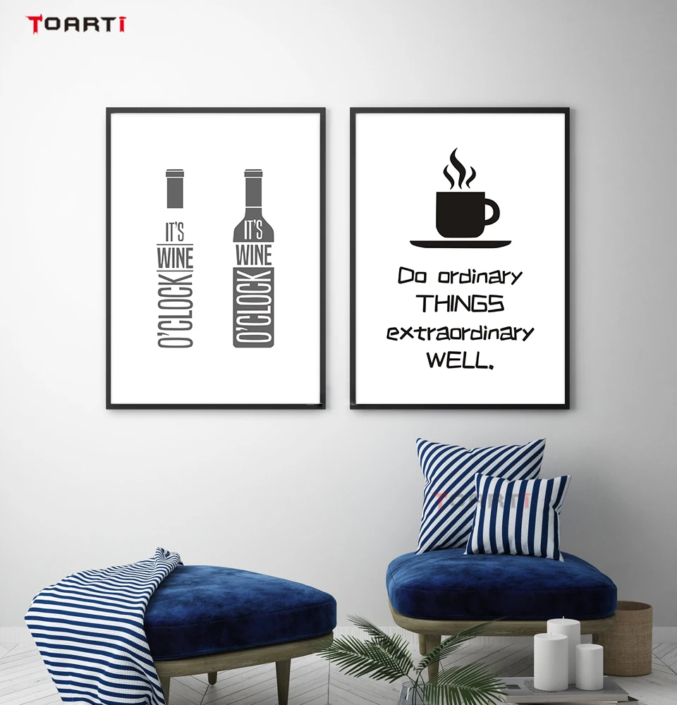 Постер и печать Wine Life модульная Настенная картина Современный домашний декор