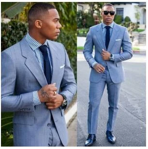 Latest Coat Pant Designs Light Blue Wedding Suits for Men Terno Slim Fit Blazer Beach Men Suit Custom 2 Piece Tuxedo Masculino blazer suit