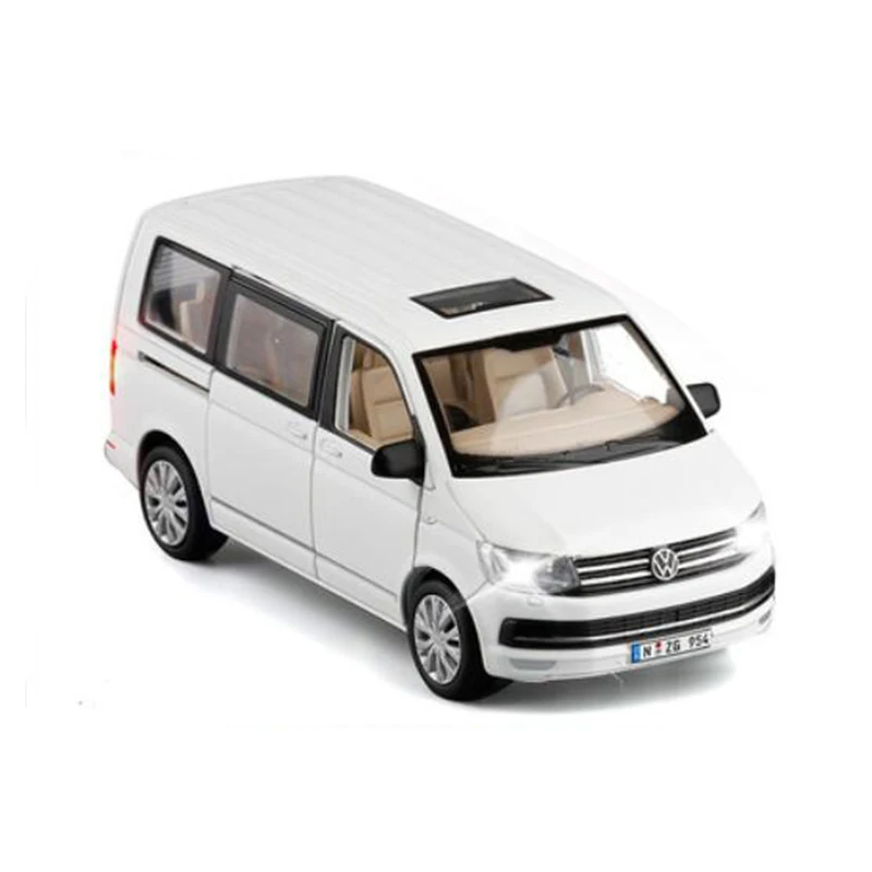 4 цвета 1/32 T6 Ван литая под давлением модель автомобиля автобус MPV ...