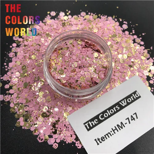HM-747 200g TCT-361 Смешанная форма Лоскутная блестящая ногти блестящий дизайн ногтей украшение боди-арт тату тумблер ремесла DIY аксессуары вечерние поставщик - Цвет: HM-747 200g