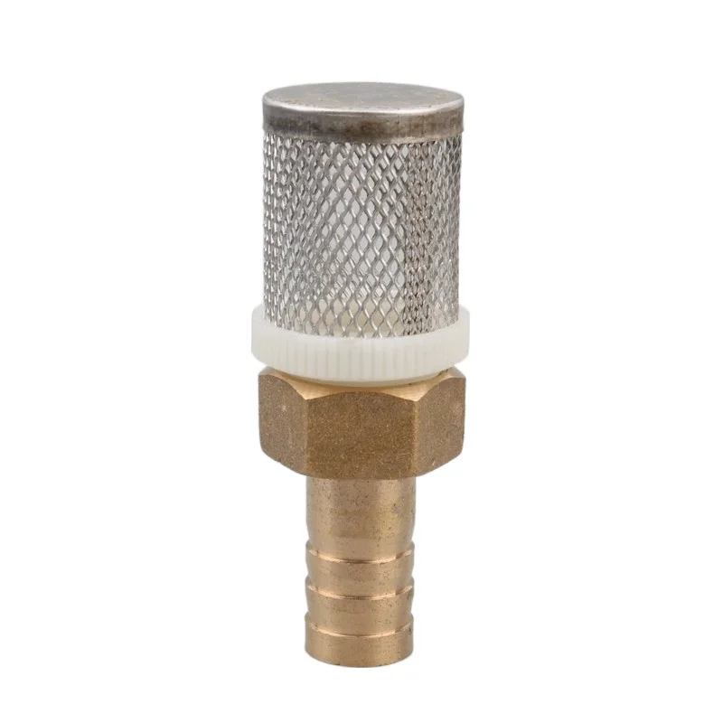 Hose Filter 1pc 6~19mm Car Wash Garden Irrigation Brass Strainer Sprayer Pump Filtering Net Stainless Steel Mesh
