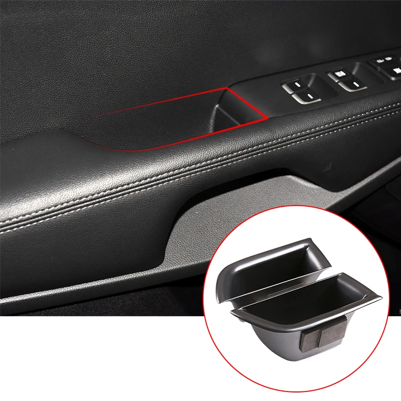 

2Pcs For Kia Sorento 2015 2016 2017 2018 Car Door Handle Black Storage Bag Automobile Organizer Box Tray Accessories