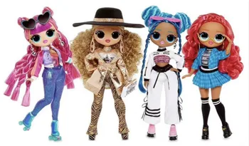 

L.O.L.SURPRISE! New Original lol surprise doll blind box three-generation OMG doll set articulated movable girl toy gift box