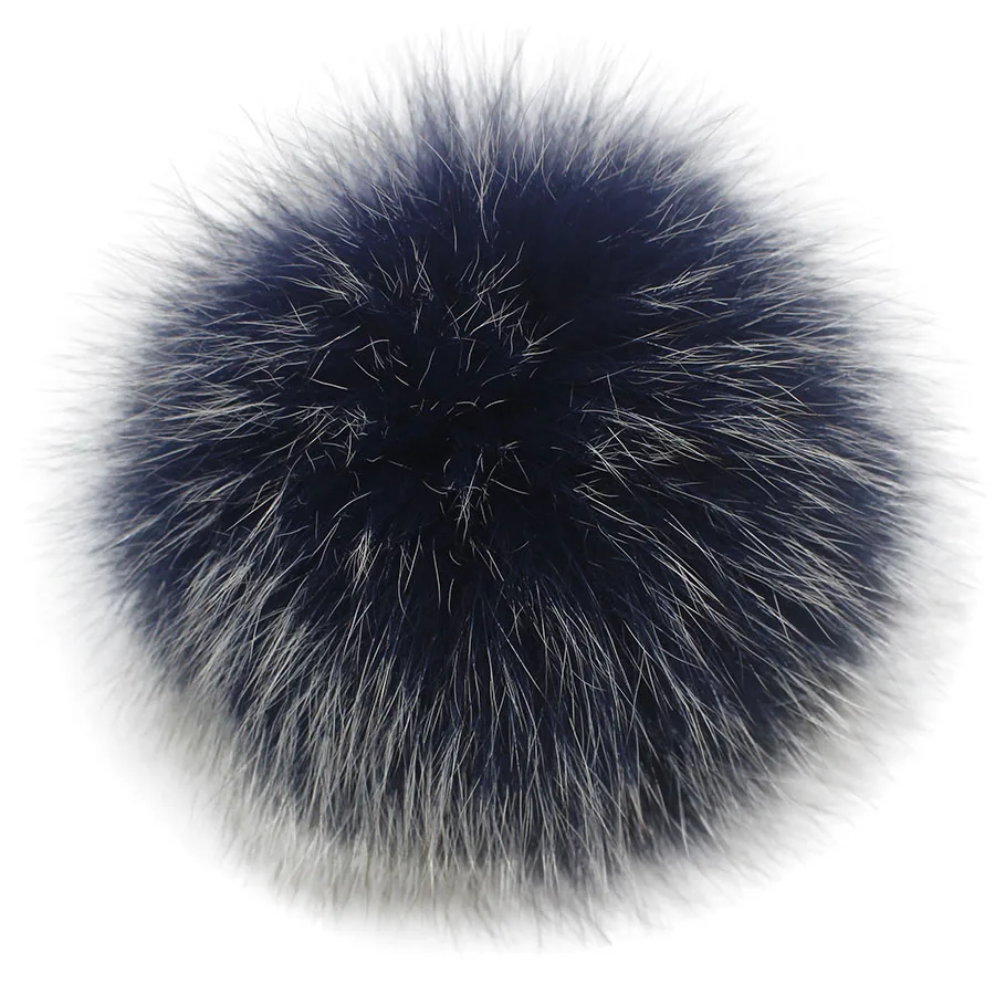 blue with white tips