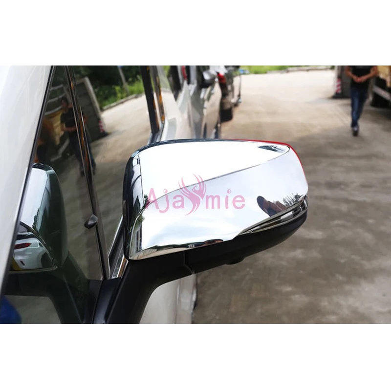

For Toyota Alphard VELLFIRE 30 2016-2018 Chrome Car Styling Door Mirror Cover Rearview Protector Rear View Panel Accessories